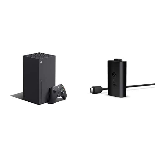 31j04LZJHsL Xbox Series X – 1TB SSD, schnellste Konsole aller Zeiten inkl. Xbox Play & Charge Kit M