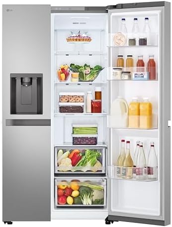 41dNWsYJUvL._AC_ LG GSLC40PYPE Side-by-Side Kühlschrank – 638L, Total No Frost, Wasser- & Eisdispenser, Smart Inverter Kompressor