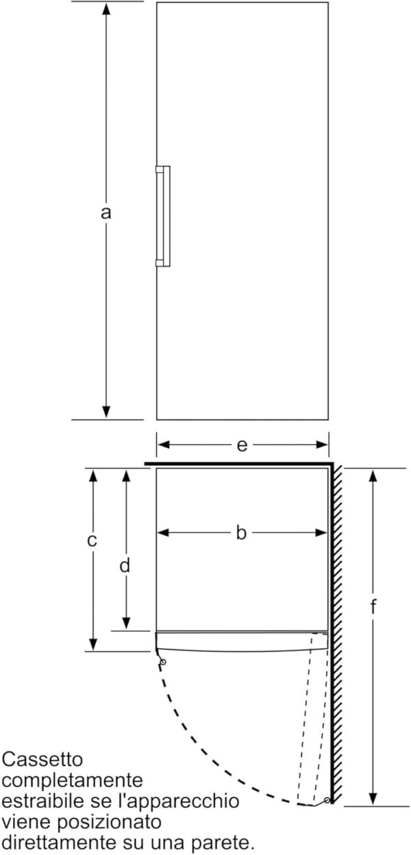 Bosch GSN54AWDV Serie 6 Gefrierschrank XXL – NoFrost, 328 L, IceTwister, VarioZone, 176 x 70 cm