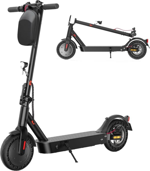 61081PgIsZL._AC_SL1500_ Finbike E-Scooter 500W – Straßenzulassung ABE, 45 km Reichweite, Doppelbremse & Stoßdämpfung, App-Verbindung, 3s Faltbar, LED-Licht