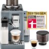 De'Longhi Rivelia EXAM440.55.G Kaffeevollautomat – LatteCrema System, 16 Getränke, Bean Switch, 3,5" Touchdisplay