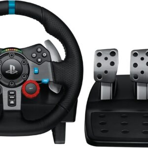 Logitech G29 Driving Force Racing Wheel – Lenkrad & Pedale, Force Feedback, 900° Drehbereich, PS5/PS4/PC/Mac