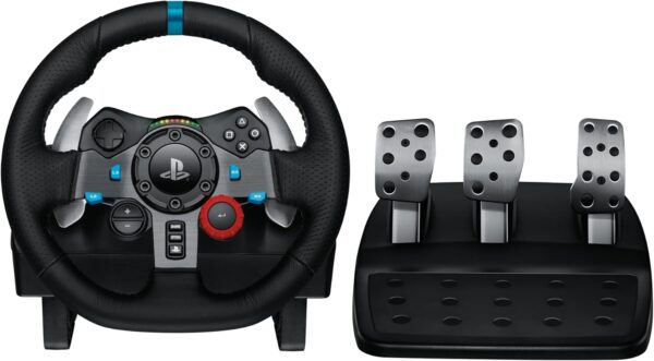 61j1ZCgzQRL._AC_SL1500_ Logitech G29 Driving Force Racing Wheel – Lenkrad & Pedale, Force Feedback, 900° Drehbereich, PS5/PS4/PC/Mac
