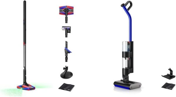 Dyson PencilVac Fluffycones™ Kabelloser Staubsauger – Ultraleicht, Fluffycones™-Bodendüse, bis zu 30 Min Laufzeit