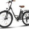 713DlB51uHL._AC_SL1500_ ELEKGO EG31 28-Zoll E-Bike – 7-Gang, City E-Bike für Damen & Herren, LCD-Display, Frontfederung, 36V 12Ah Akku