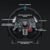 71IA8WQMohL._AC_SL1500_ Logitech G29 Driving Force Racing Wheel – Lenkrad & Pedale, Force Feedback, 900° Drehbereich, PS5/PS4/PC/Mac