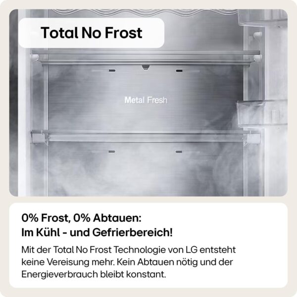 71odoXNkzWL._AC_SL1500_ LG GSLC40PYPE Side-by-Side Kühlschrank – 638L, Total No Frost, Wasser- & Eisdispenser, Smart Inverter Kompressor