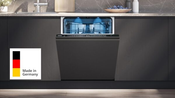 71rdfz00aGL._AC_SL1500_ Siemens SX65EX12CE iQ500 Geschirrspüler Vollintegriert 60 cm – XXL, Home Connect, VarioSpeed, Extra Leise, Besteckschublade