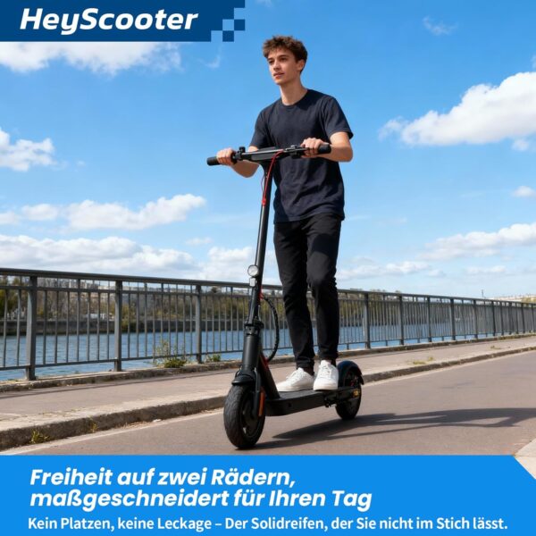 71tmAsww29L._AC_SL1500_ Finbike E-Scooter 500W – Straßenzulassung ABE, 45 km Reichweite, Doppelbremse & Stoßdämpfung, App-Verbindung, 3s Faltbar, LED-Licht