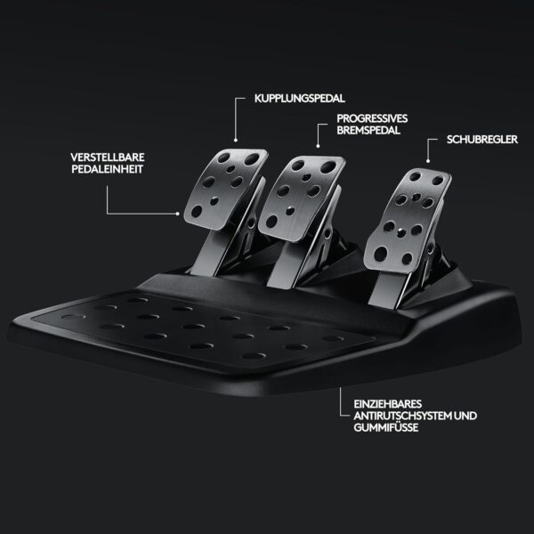 71y00VAGu8L._AC_SL1500_ Logitech G29 Driving Force Racing Wheel – Lenkrad & Pedale, Force Feedback, 900° Drehbereich, PS5/PS4/PC/Mac