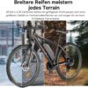 Eleglide M2 E-Mountain Bike – 27,5/29 Zoll, 36V 15Ah Akku, 250W Motor, 24-Gang, Hydraulikfederung, App-Funktion, Reichweite bis 125 km